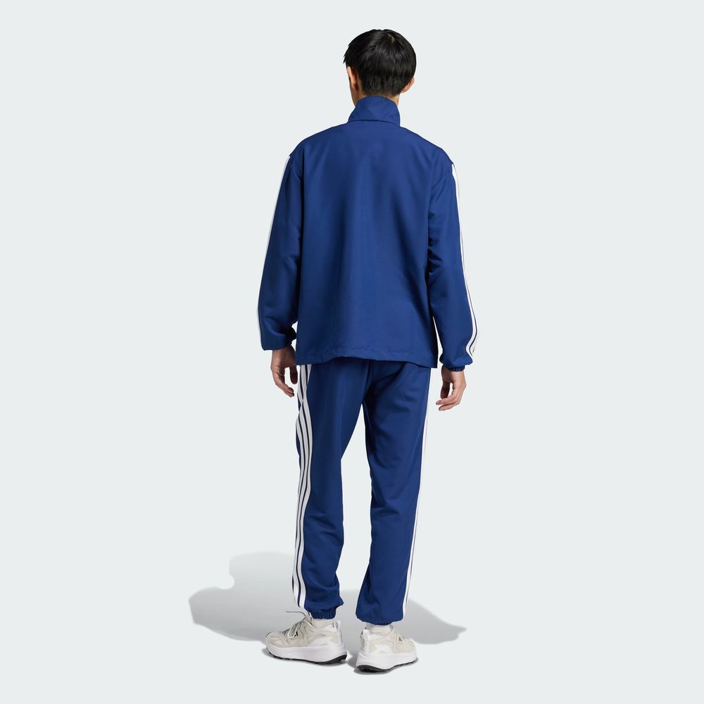 Foto 5 pulgar | Conjunto Deportivo Adidas Sportswear Basic 3 Franjas Azul para Hombre