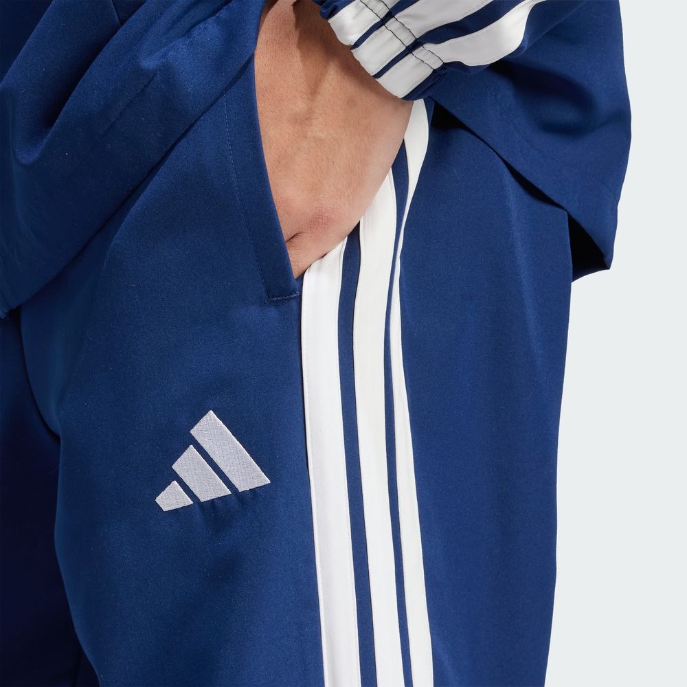 Foto 9 pulgar | Conjunto Deportivo Adidas Sportswear Basic 3 Franjas Azul para Hombre