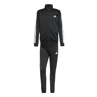 Foto 1 | Conjunto Sportswear Basic 3 Franjas Tricot Adidas Negro para Hombre