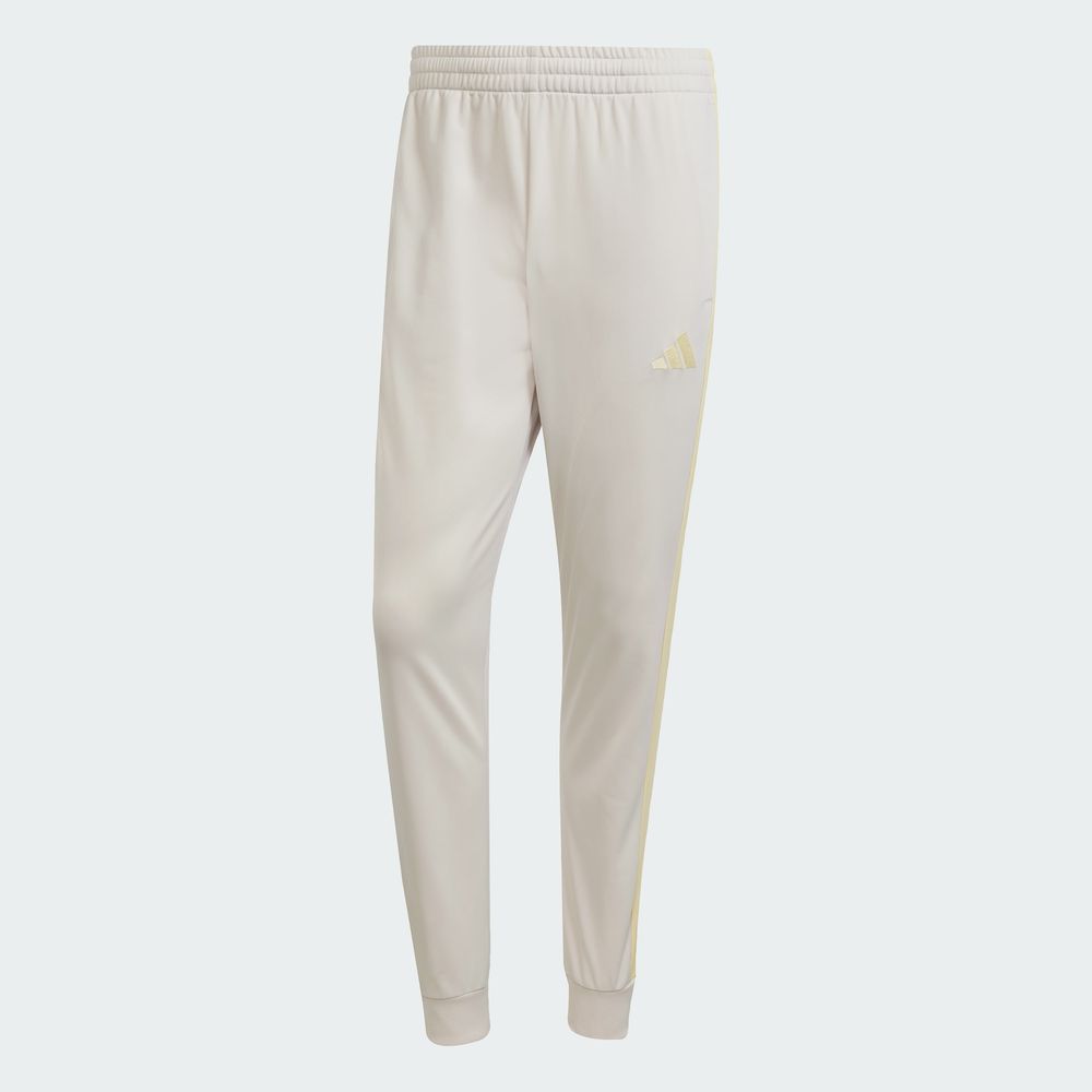 Foto 3 | Conjunto Sportswear Basic Tricot Colorblock Adidas Beige Hombre