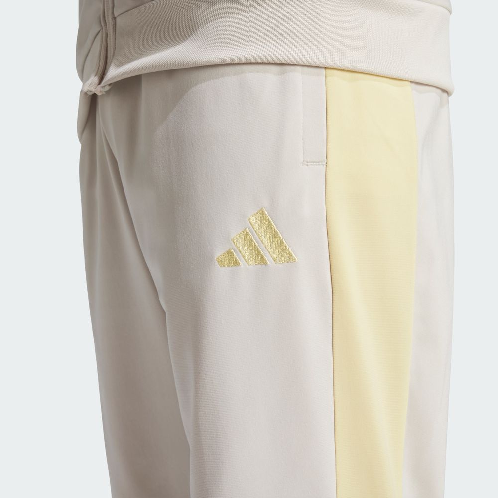 Foto 5 | Conjunto Sportswear Basic Tricot Colorblock Adidas Beige Hombre