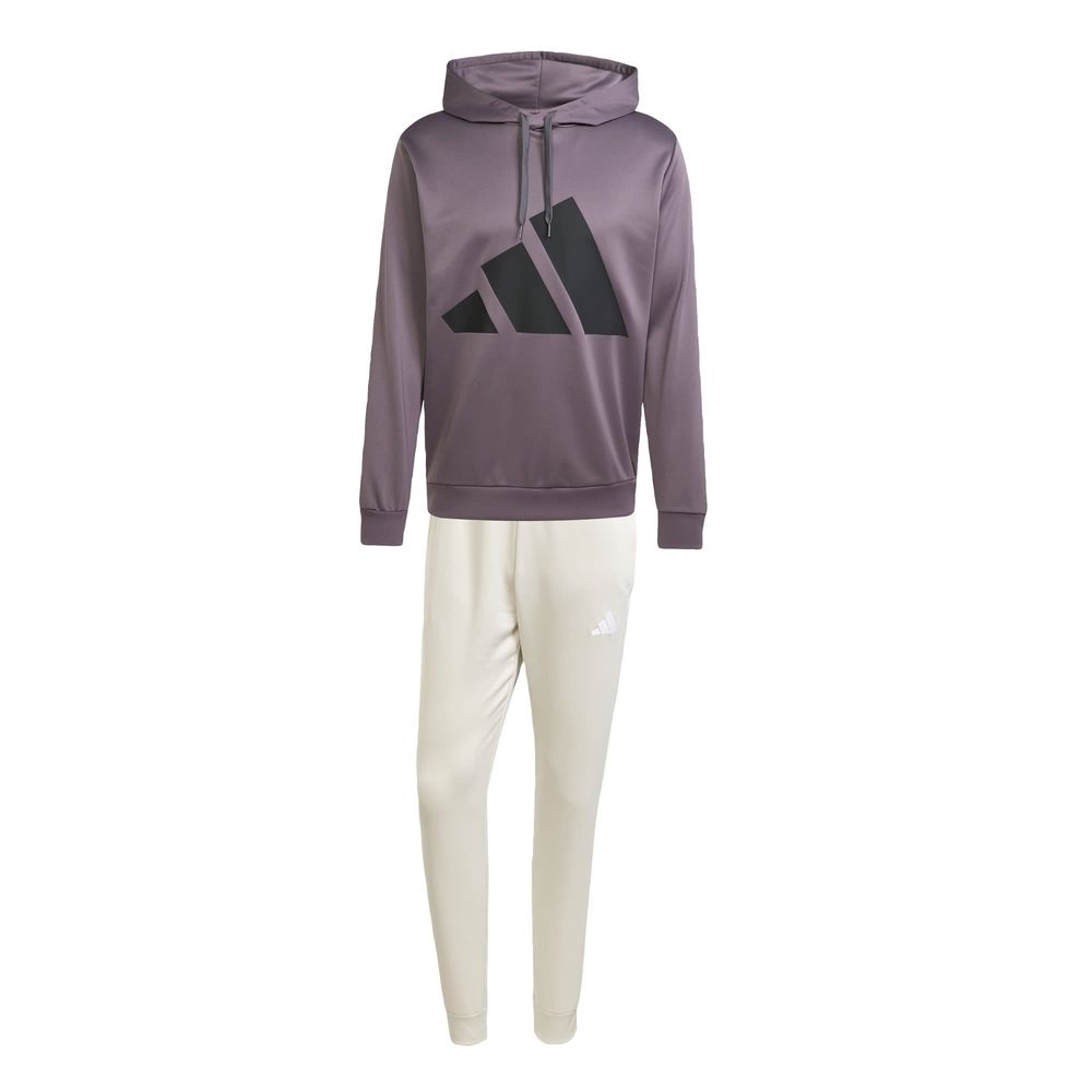 Foto 1 | Conjunto Sportswear Big Logo Sudadera Con Gorro Felpa Francesa Adidas Multi Hombre