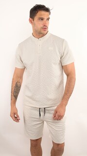 Foto 1 | Conjunto De Playa Short Con Playera Para Hombre