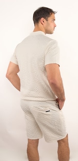 Foto 2 | Conjunto De Playa Short Con Playera Para Hombre