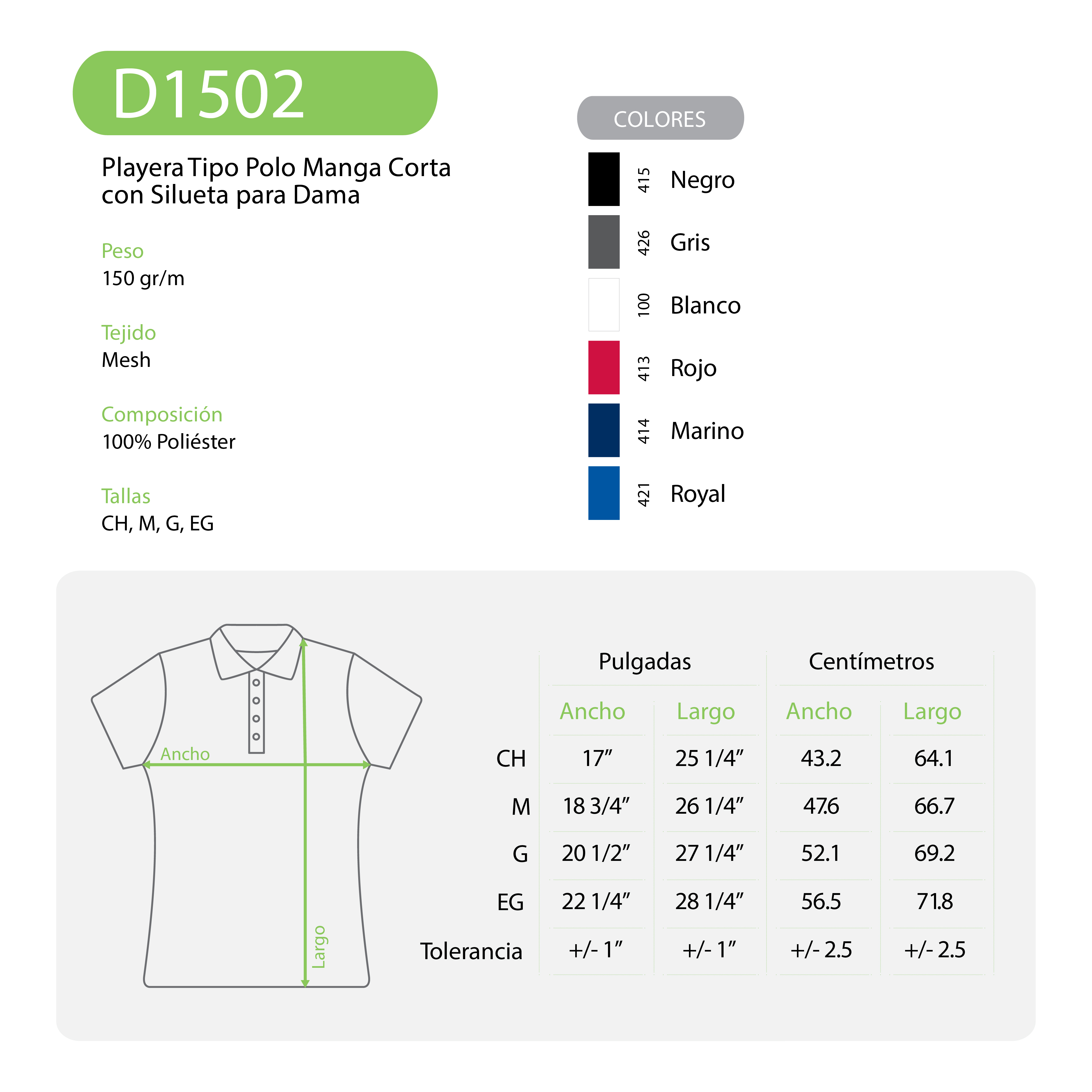 Foto 4 pulgar | Playera Tipo Polo Yazbek Gris 100% Poliéster para Dama