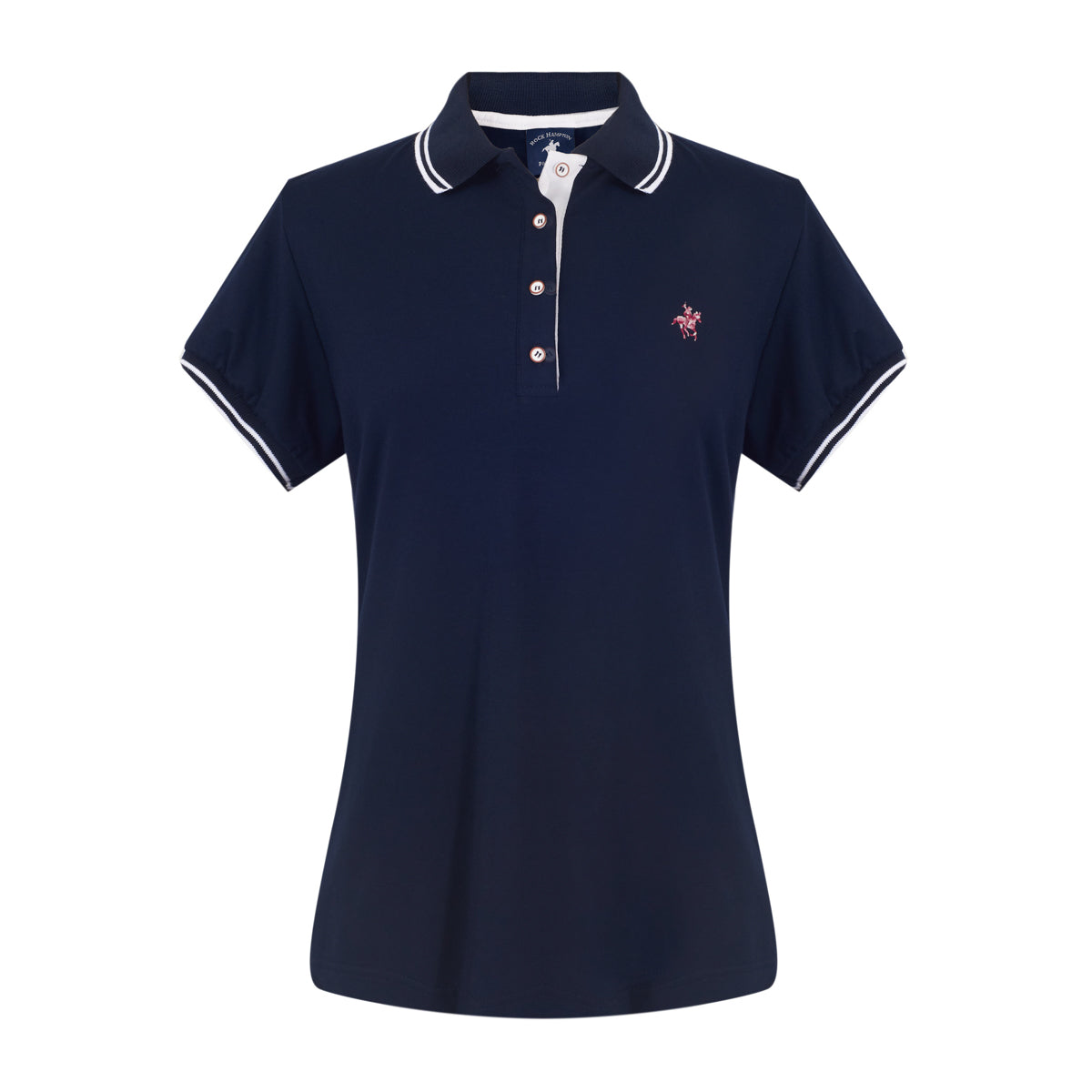 Playera Polo Para Dama Marino Polo Team