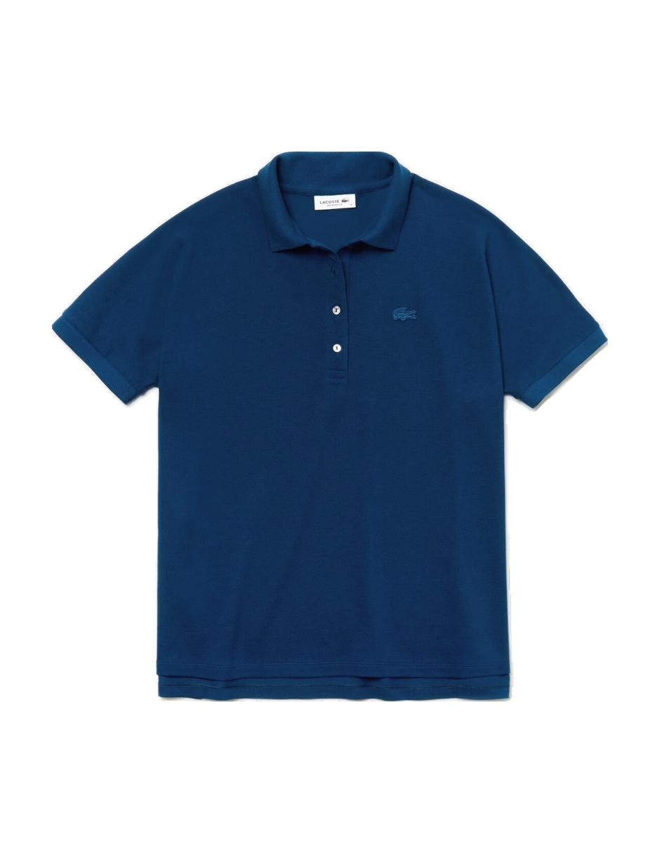 Foto 2 pulgar | Polo Lacoste Azul Pf0103 Para Dama