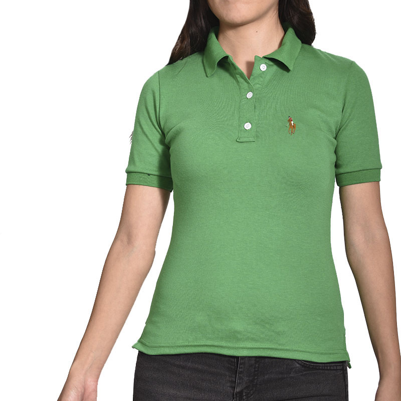 Foto 9 pulgar | Playera Tipo Polo Hpc Polo Para Mujer