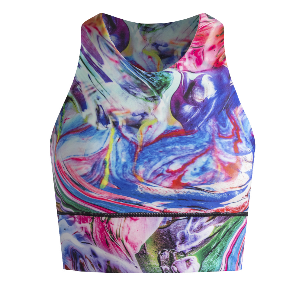 Foto 1 | Top Deportivo para Mujer Voltaica VD0115B Multicolor Talla M