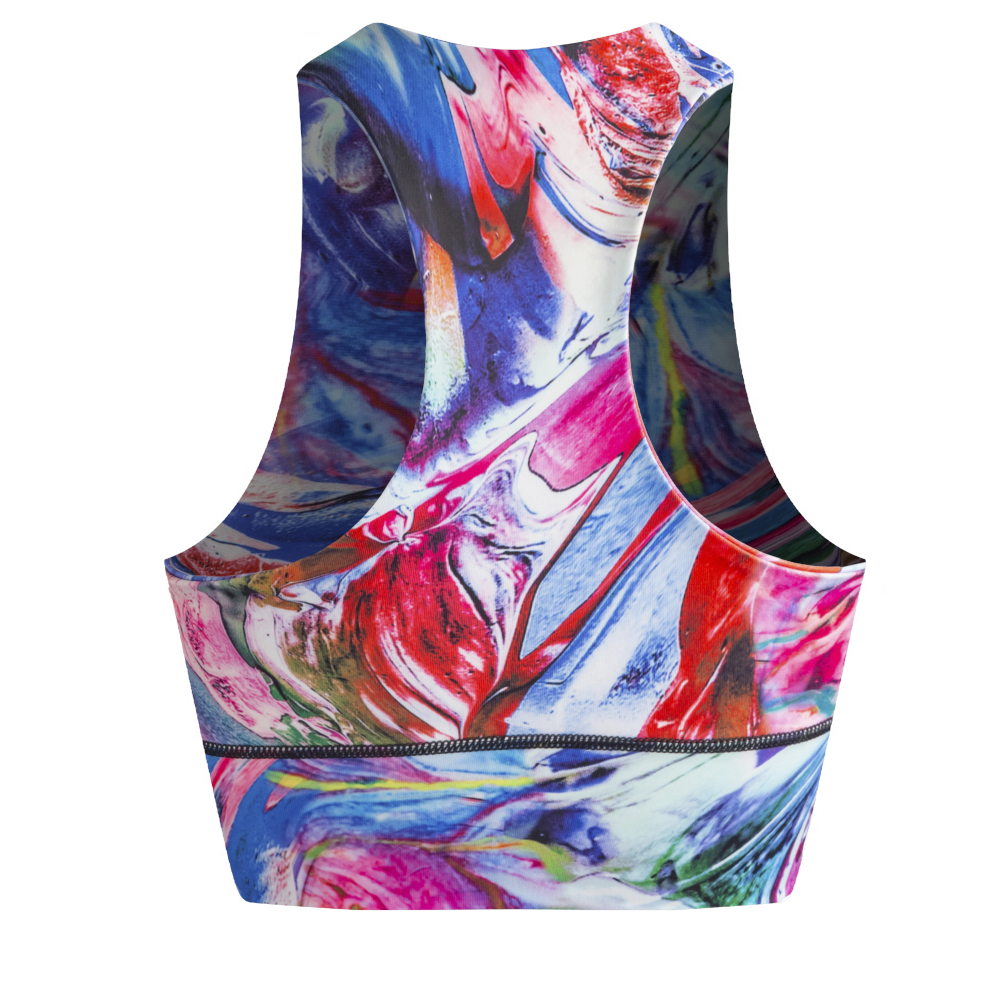 Foto 3 pulgar | Top Deportivo para Mujer Voltaica VD0115B Multicolor Talla M