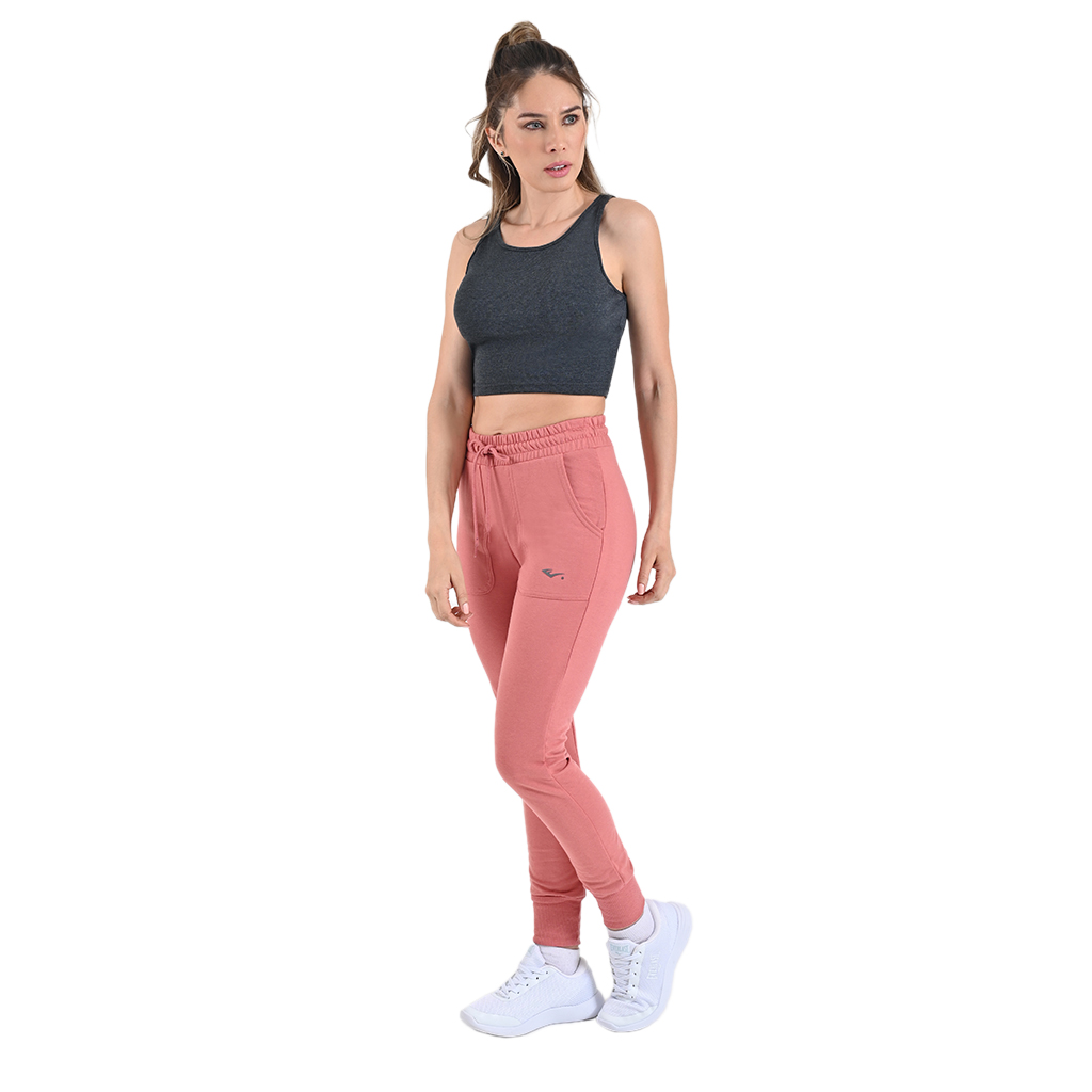 Foto 6 pulgar | Top Everlast color Gris para Mujer