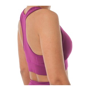Foto 2 | Top Deportivo Black Secret Rosa Long Fith de Poliéster para Mujer