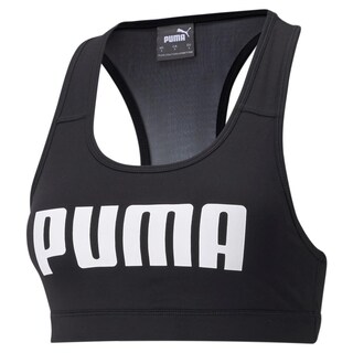 Foto 1 | Top Puma Mid Impact 4Keep Negro para Mujer