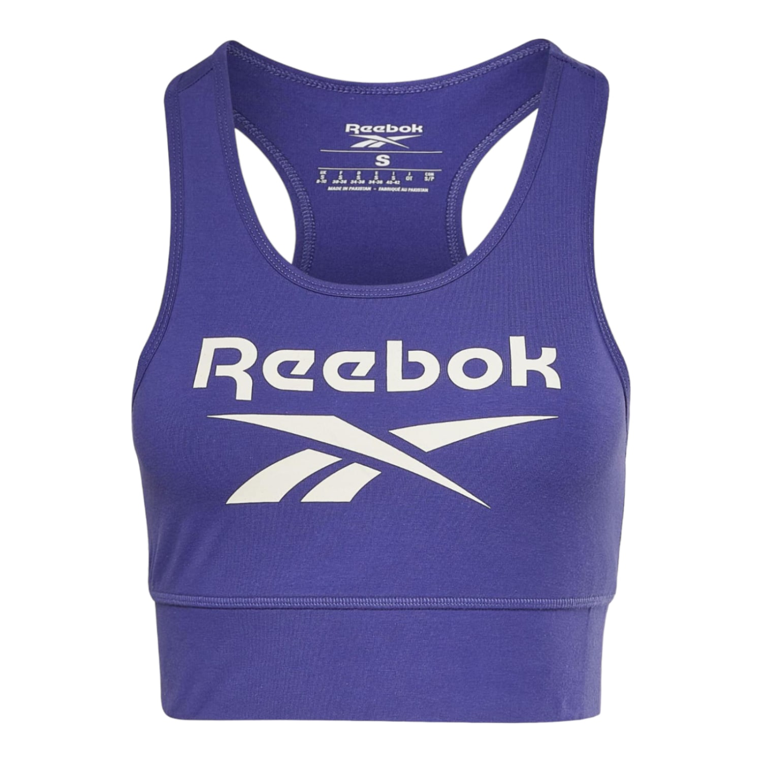 Top Crop Deportivo Entrenamiento Reebok Big Logo Modelo Hi0515 $449