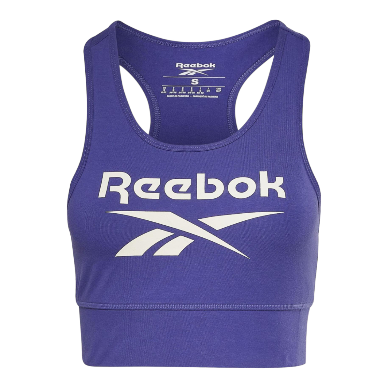 Foto 2 pulgar | Top Crop Deportivo Entrenamiento Reebok Big Logo Modelo Hi0515