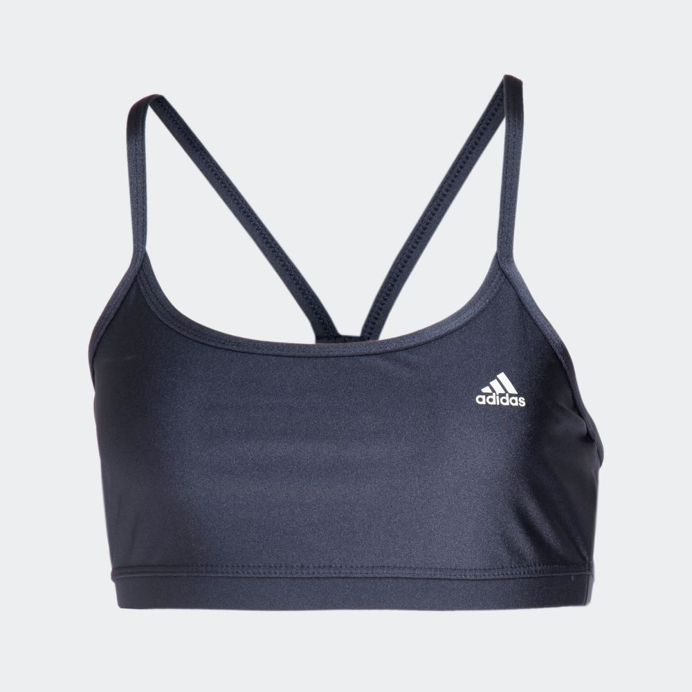 Foto 3 | Top Deportivo Adidas Aeroreact Training Soporte Ligero Azul para Mujer