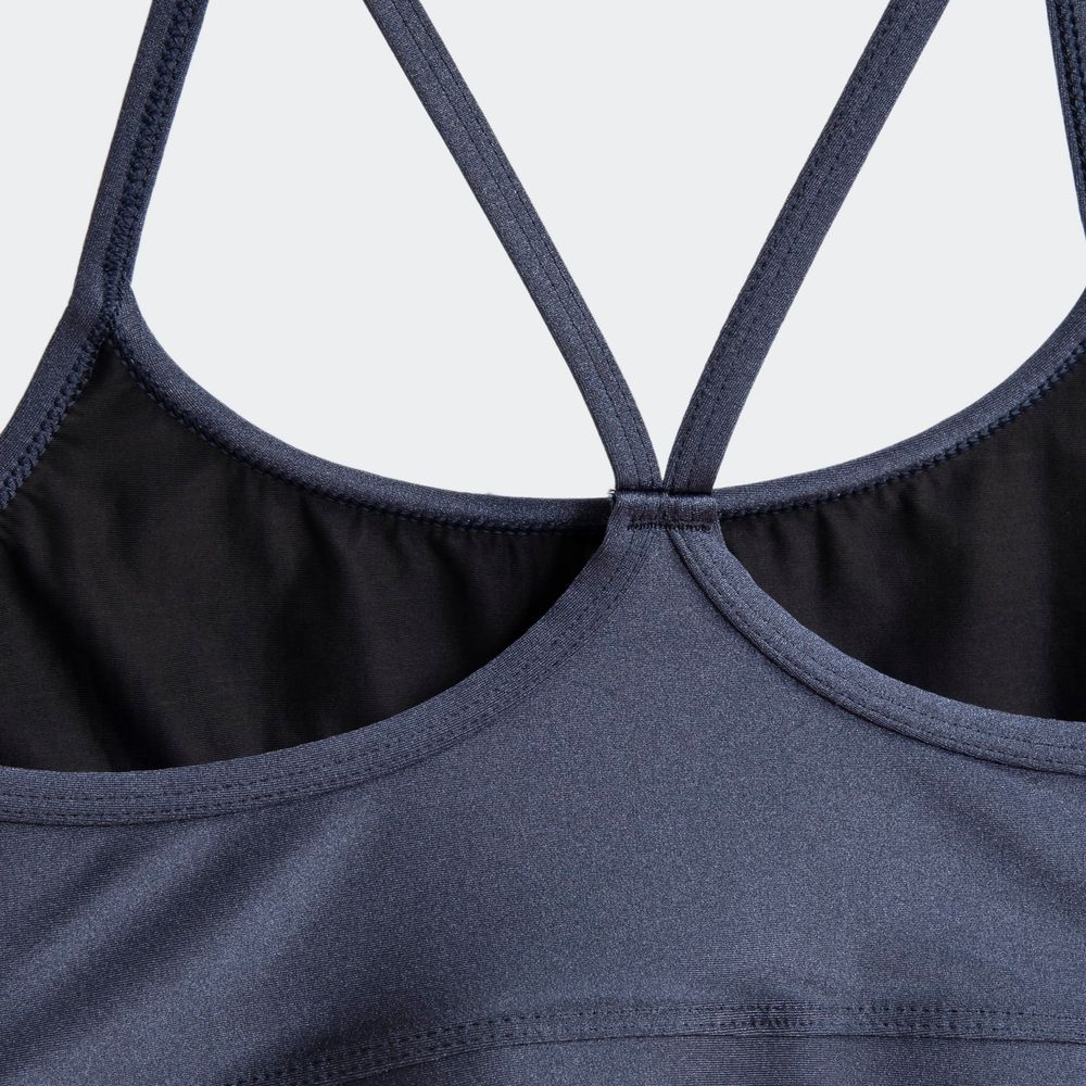 Foto 7 pulgar | Top Deportivo Adidas Aeroreact Training Soporte Ligero Azul para Mujer