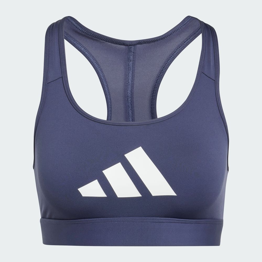 Foto 5 pulgar | Top Deportivo Powerreact Big Adidas Azul para Mujer