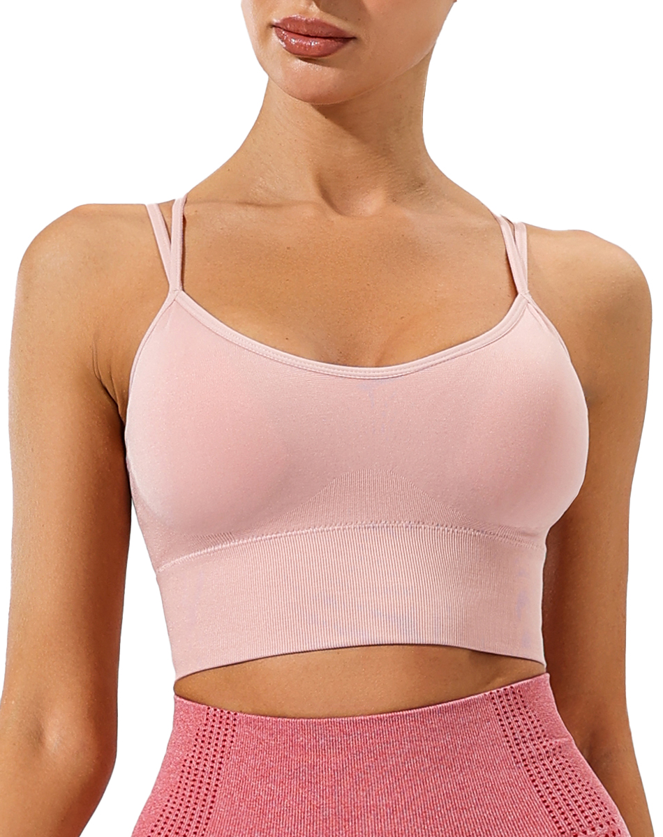 Foto 3 pulgar | Crop Top Deportivo Para Mujer Push Up Katiusha Sport