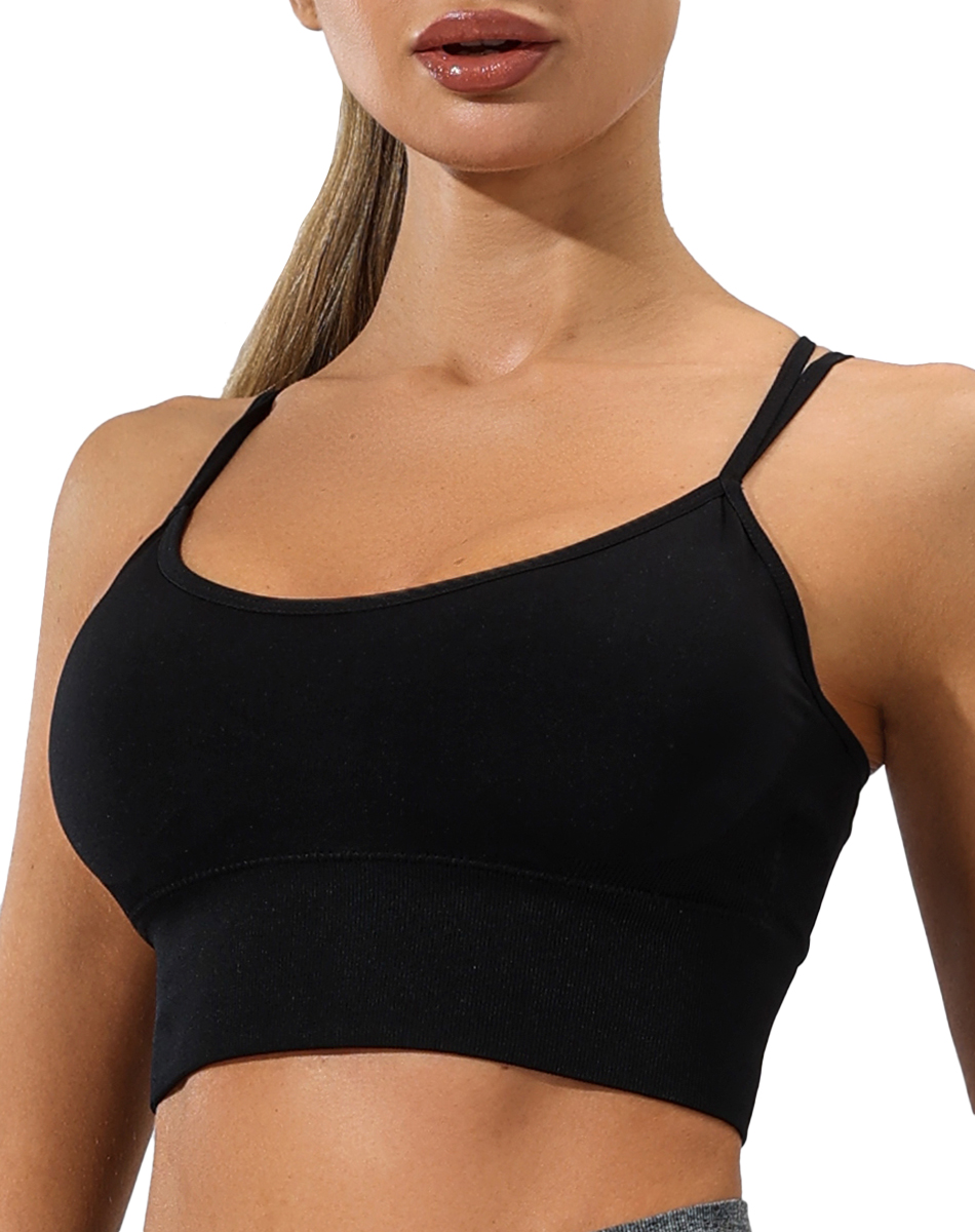 Foto 4 pulgar | Crop Top Deportivo Para Mujer Push Up Katiusha Sport