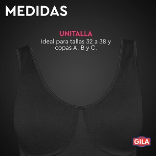 Foto 4 | Top Deportivo Para Mujer | Brasier Para Ejercicio De Dama | Paquete De 3 Tops Color Negro
