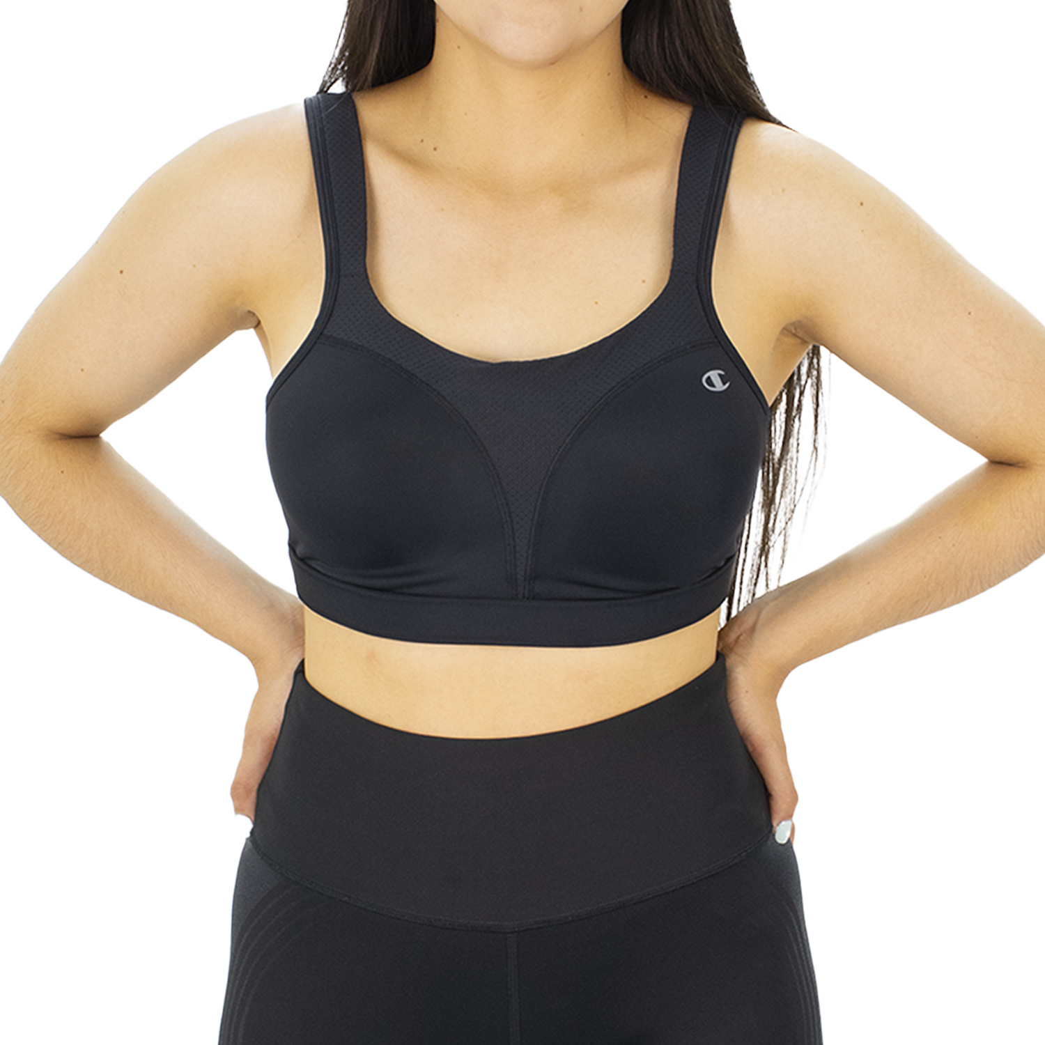 Foto 1 | Bra Deportivo Full Support Color Negro Mujer Modelo Ct10810mblk