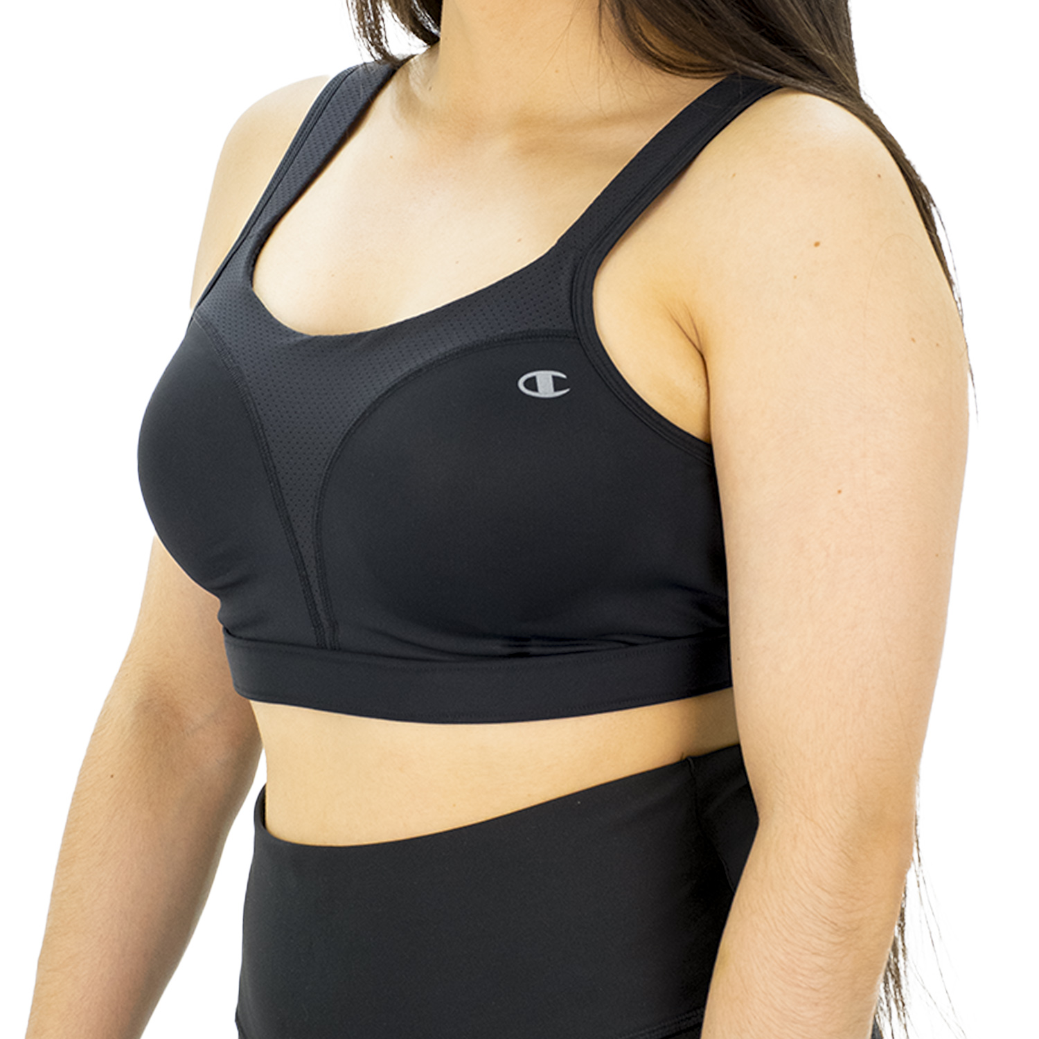 Foto 2 | Bra Deportivo Full Support Color Negro Mujer Modelo Ct10810mblk