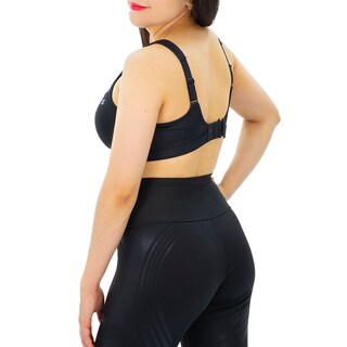 Foto 3 | Bra Deportivo Full Support Color Negro Mujer Modelo Ct10810mblk