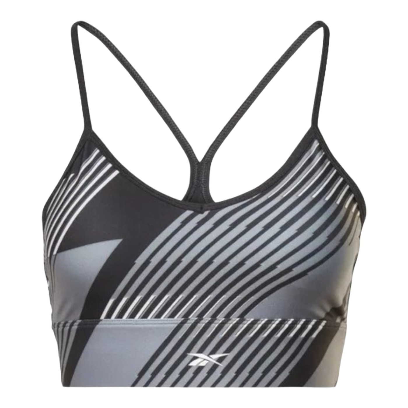 Foto 3 pulgar | Top Deportivo Reebok Wor Train Aop Bra Color Gris Unisex Modelo Ht4932