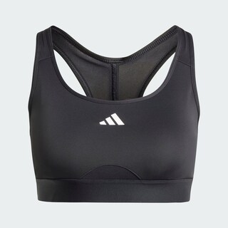 Foto 4 | Top Deportivo Powerreact Para Training Adidas Negro Mujer