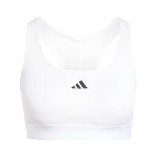 Foto 1 | Top Deportivo Powerreact Para Training Adidas Blanco Mujer