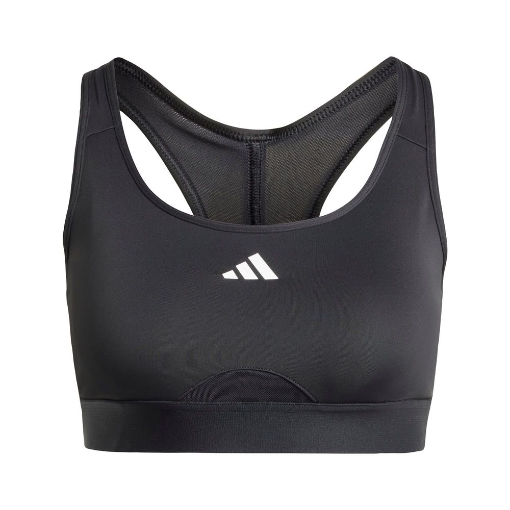 Foto 2 pulgar | Top Deportivo Powerreact Para Training Adidas Negro Mujer