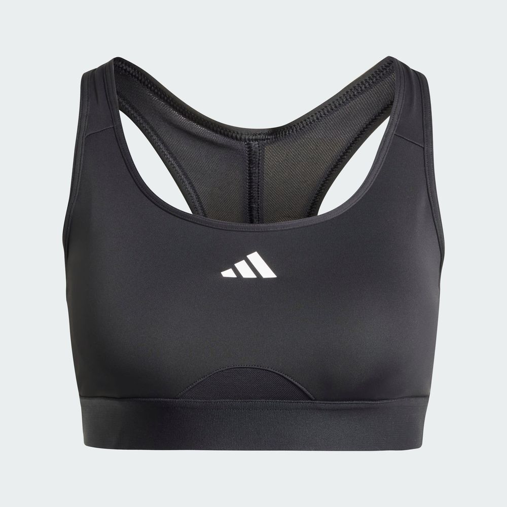 Foto 5 pulgar | Top Deportivo Powerreact Para Training Adidas Negro Mujer