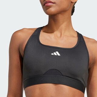 Foto 8 | Top Deportivo Powerreact Para Training Adidas Negro Mujer
