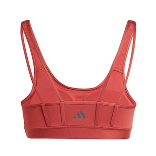 Foto 3 | Top Deportivo All Me Ess Adidas Rojo para Mujer