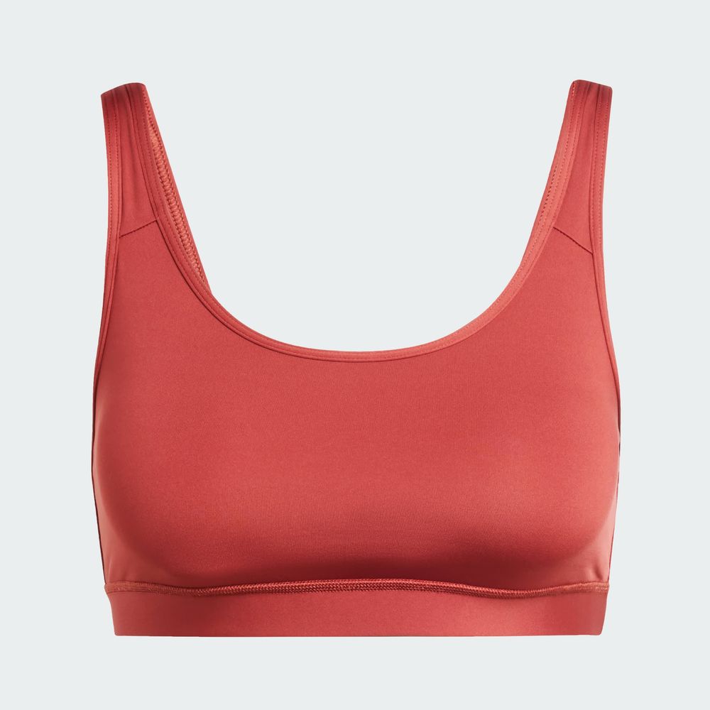 Foto 5 pulgar | Top Deportivo All Me Ess Adidas Rojo para Mujer