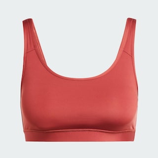 Foto 4 | Top Deportivo All Me Ess Adidas Rojo para Mujer
