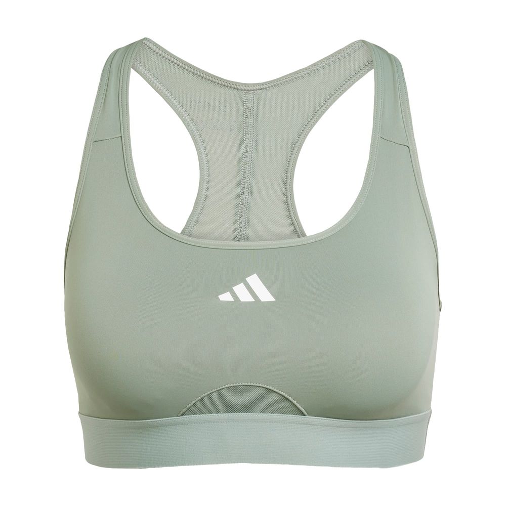 Foto 2 pulgar | Top Deportivo Powerreact Para Training Adidas Verde Mujer