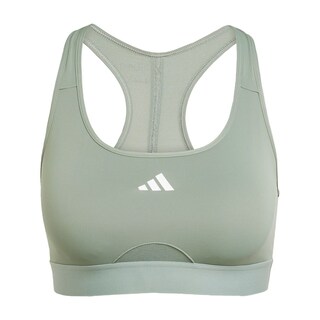 Foto 1 | Top Deportivo Powerreact Para Training Adidas Verde Mujer