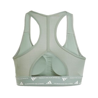 Foto 3 | Top Deportivo Powerreact Para Training Adidas Verde Mujer