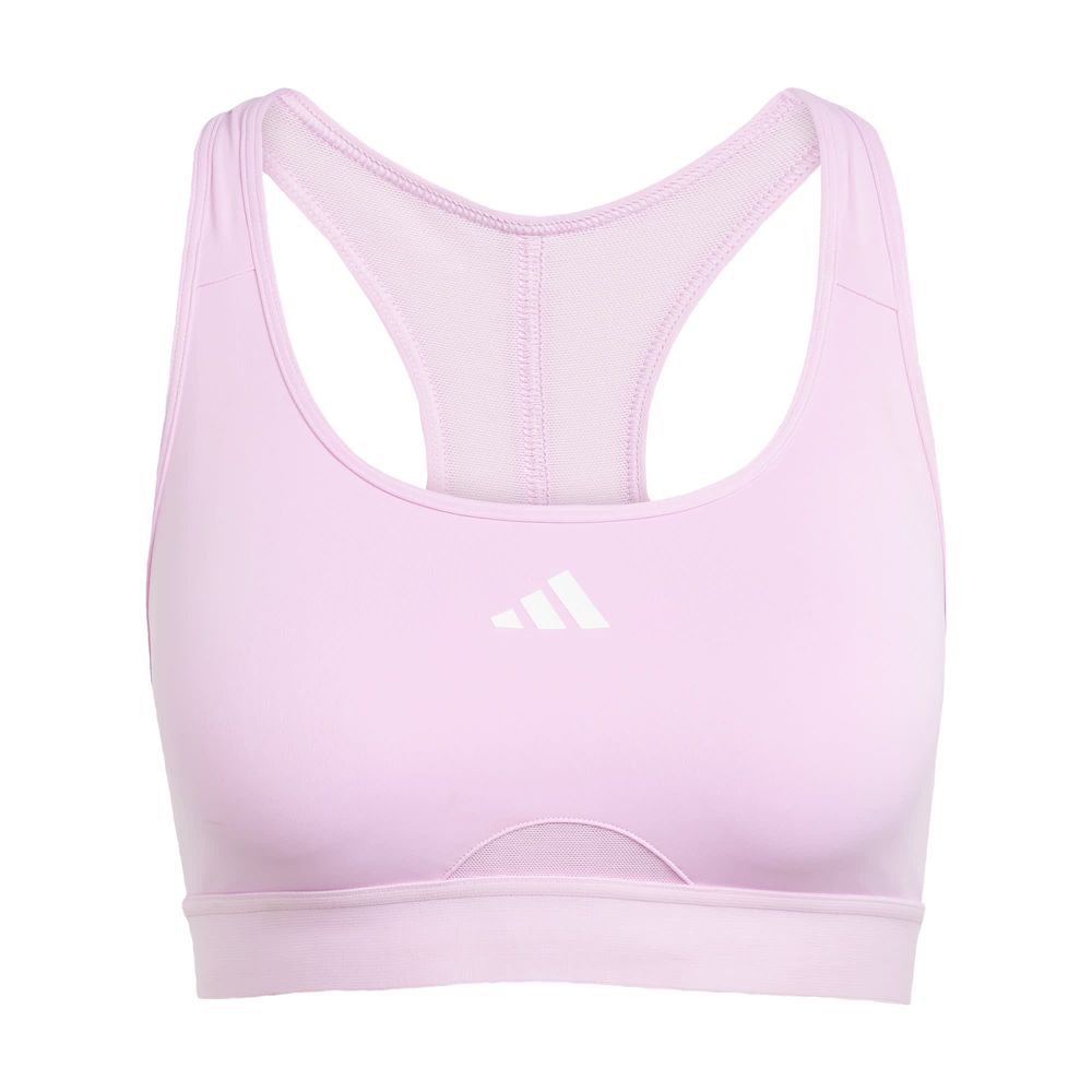 Top Deportivo Powerreact Para Training Adidas Violeta Mujer