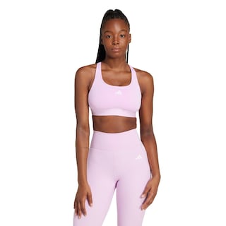 Foto 2 | Top Deportivo Powerreact Para Training Adidas Violeta Mujer