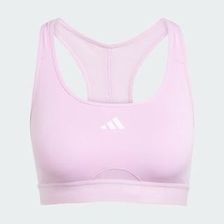 Foto 4 | Top Deportivo Powerreact Para Training Adidas Violeta Mujer