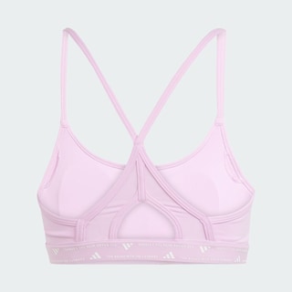 Foto 4 | Top Deportivo De Entrenamiento Aeroreact 3 Franjas Adidas Violeta Mujer