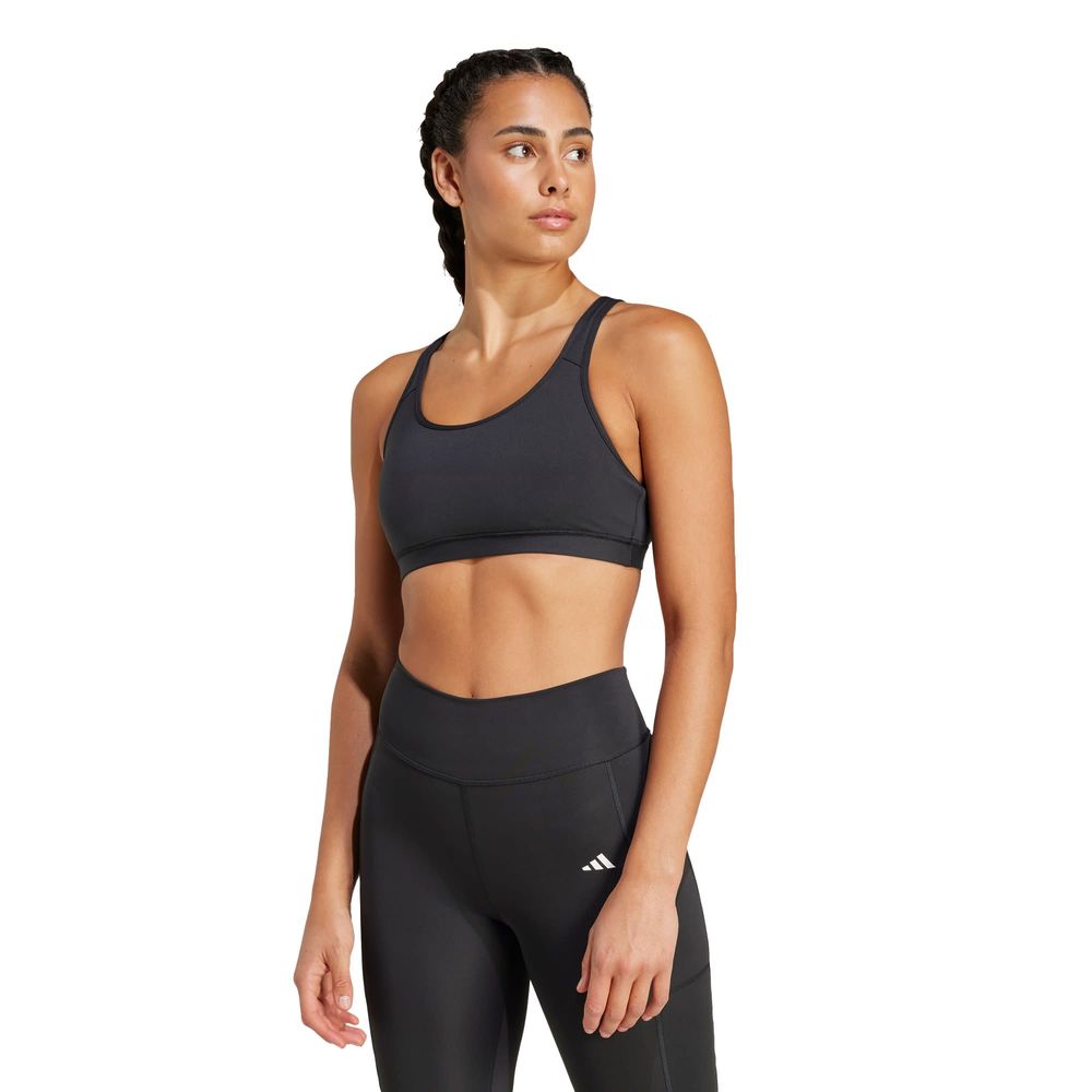 Foto 3 pulgar | Top Deportivo Adidas Negro para Mujer