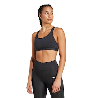 Foto 2 | Top Deportivo Adidas Negro para Mujer