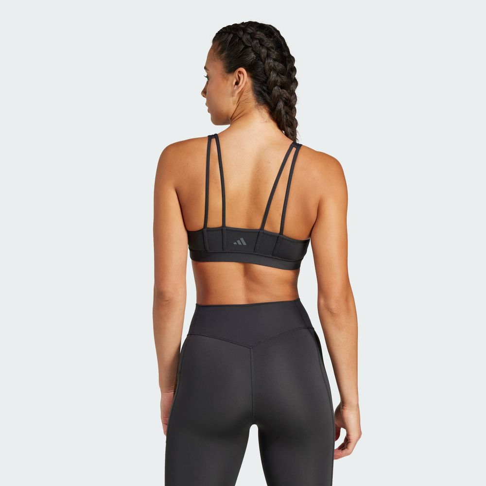 Foto 6 pulgar | Top Deportivo Adidas Negro para Mujer
