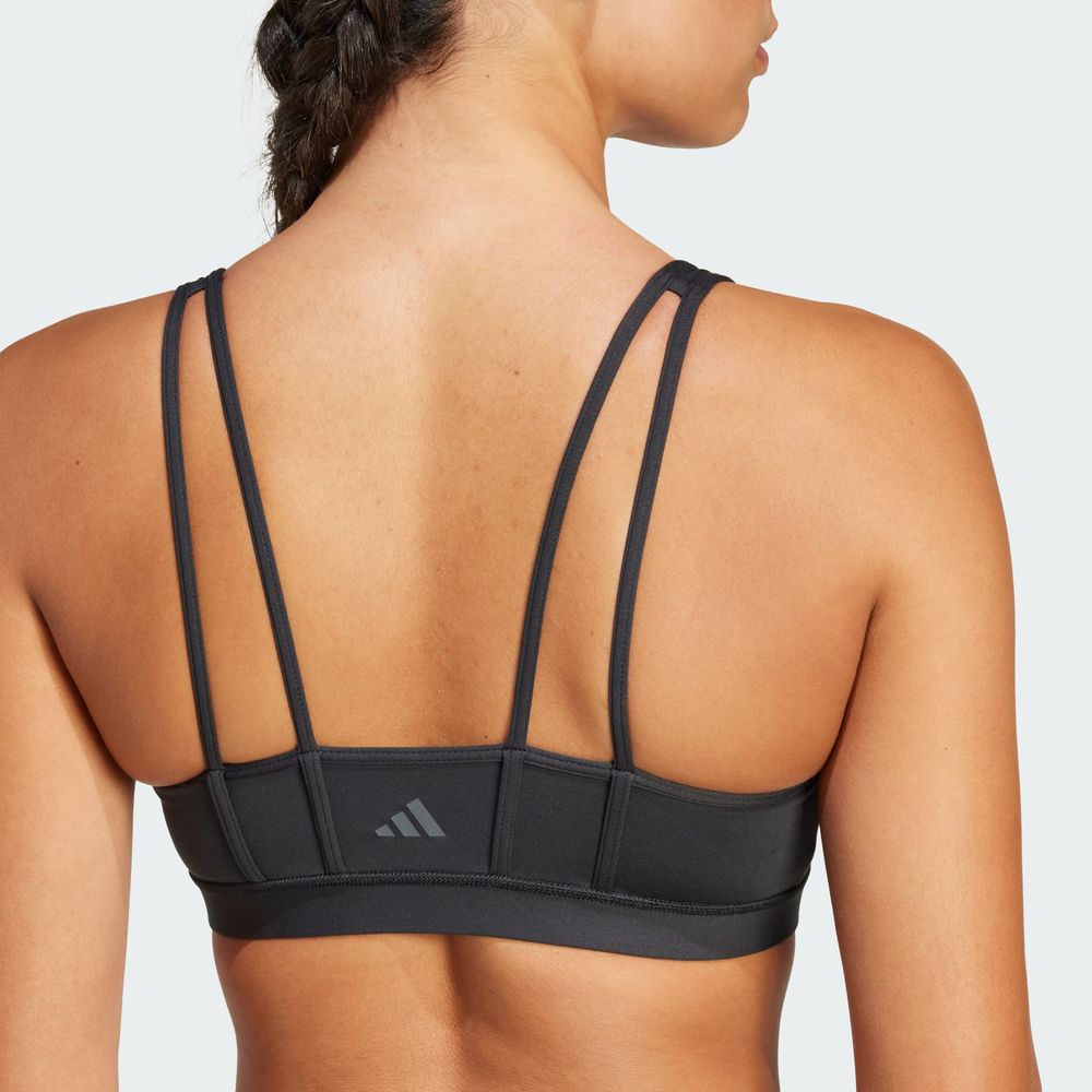 Foto 9 pulgar | Top Deportivo Adidas Negro para Mujer