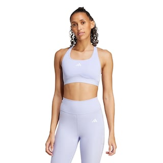 Foto 2 | Top Deportivo Powerreact Adidas Violeta para Mujer