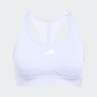 Foto 4 | Top Deportivo Powerreact Adidas Violeta para Mujer